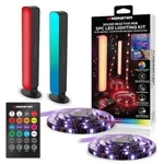 Monster Led 5 Piece Sound Reactive Multi-color Indoor Light Kit, 2 Bar. Fixed Price $14.99.