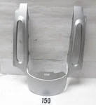 New 09-13 Oem Harley Davidson Touring Silver Rear Fender Facia 60465-09CZB. Fixed Price $99.00.