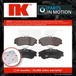 Brake Pads Set Front 221963 Nk 1617273180 425213 425234 425378 425380 Quality. Fixed Price $30.23.