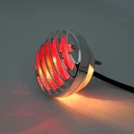 Round Motorcycle Tail Brake Light For Bobber Chopper Rat Custom Chrome #3. Fixed Price $20.85.