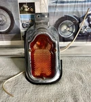 Harley Davidson Tombstone Vintage Motorcycle. Fixed Price $100.00.