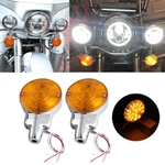 Chrome Flat Style Led Turn Signal Light Bulb For Harley Electra Glide Classic. Fixed Price $57.33.