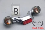 2015 Harley Touring Cvo Back Rear Light Bar Turn Signal Kit Chrome Video #4221. Fixed Price $99.99.
