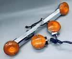 Nos! Harley Oem Front Turn Signals & Rear W/ Bar 68510-74C 68145-98 Touring. Fixed Price $86.43.