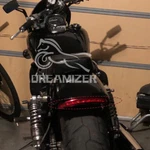 Led Running Brake Tail Lights Rear Fender Edge For Honda Shadow Spirit 750 1100. Fixed Price $17.05.