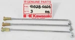 Nos Genuine Kawasaki Rh Right Outer Rear Spoke KDX80 1980-1983 Oem 41028-5026. Fixed Price $10.00.