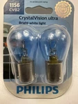 Philips 1156CVB2 Crystalvision Ultra Back Up Light Lamp Bulb - Pack. Fixed Price $10.79.