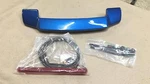 Harley Wing Tour Pak Spoiler Rich Sunglo Blue Trim Factory Flht Oem Led Lights. Fixed Price $249.99.