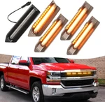Led Grille Lights Bar For 2016-2018 Chevy Silverado 1500 Custom Wt Lt Ls. Fixed Price $55.00.