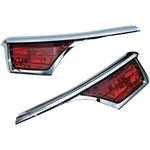 Kuryakyn 3240 Passenger Armrest Trims W Led Turn Signal Accents For 06-17 GL1800. Fixed Price $220.99.