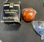 New Cci Custom Chrome 26-403 Amber Turn Signal Replaces Hd#: 68404-86. Fixed Price $19.99.