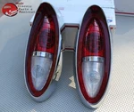 54 Chevy Tail Lights Backup Brake Lens Chrome Bezel Gasket Guide Marking. Fixed Price $213.11.
