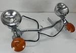 Harley-davidson 1998 Ultra Classic Passing Turn Fog Lamp Light Bar Chrome. Fixed Price $141.55.