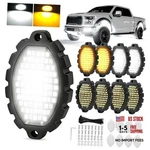 Pods Metal 83 Leds/pod White/amber Rock Lights - Super Bright Underglow. Fixed Price $103.19.