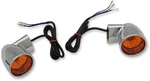Drag Specialties Bullet Turn Signal Light Front Chrome 2-3/8" Harley 2020-1377. Fixed Price $147.61.
