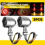 Motorcycle Chrome Led Turn Signal Blinker Brake Running Tail Lights For Harley. Fixed Price $25.99.
