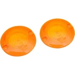 Drag Specialties 2020-0637 Repl Amber Turn Signal Lenses 68440-86 Dot Flat. Fixed Price $18.67.