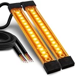 2PC 5" Flexible Motorcycle Amber Led Running & Turn Signal Tail Light Strip Kit. Fixed Price $15.99.