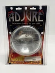 New Adjure T70100 Sae-m 96 7" Clear Lens Diamond Cut Ice Motorcycle Headlight. Fixed Price $79.99.