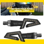 2PCS Amber Led Turn Signals For Motorcycle Cruiser Bobber Chopper Universal Lamp. Fixed Price $13.29.