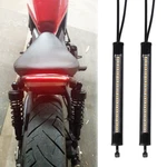 Motorcycle Flowing Amber 48 Led Turn Signal Strip Light For Honda Rebel 250 500. Fixed Price $9.89.