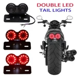 Motorcycle Led Dual Tail Lights Brake Turn Signals Integrated Indicators. Fixed Price $25.27.