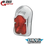 Drag Specialties 2010-0561 Chrome Tombstone Taillight Red Lens. Fixed Price $115.39.