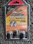 Ride-on Led Smart Valve Stem Motorcycle Pressure Caps Pair 85-4210. Fixed Price $40.00.