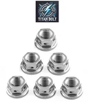 Kawasaki ZX6RR 636 Titanium Rear Sprocket Race Safety Drill Nuts 1996-2025. Fixed Price $47.49.