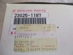 Kawasaki Oem New 23025-1187 #7970. Fixed Price $49.99.