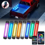 Xprite 72 Led Rgb Bar Truck Bed Cargo Work Lighting Kit Strips Decor Boats. Fixed Price $34.99.
