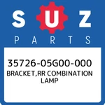 35726-05G00-000 Suzuki Bracket,rr Combination Lamp 3572605G00000, New Genuine Oe. Fixed Price $27.38.