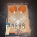 Harley Davidson Turn Signal Lens Kit Amber ,flat 69307-02 (1986) Later Models. Fixed Price $18.00.