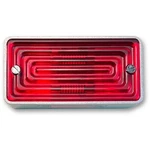 Bull's Eye Rectangular Tail Lamp Light Replacement Lens Made In Jp Harley. Fixed Price $239.00.