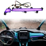 Sautvs Purple Led Dash Light Assembly For Polaris Rzr Pro Xp/r/s 2025 2026 Ac.... Fixed Price $148.63.