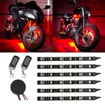 Ledglow 6PC Red Motorcycle Neon Underglow Accent Flexible Lights Kit. Fixed Price $69.99.