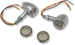 Drag Specialties 2040-1957 Chrome Amber Led Mini Deuce Marker Lights Smoke Lens. Fixed Price $108.07.