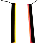 Custom Dynamics Dual Color 14" Plasma Rods For Harley Touring Saddlebags. Fixed Price $249.95.