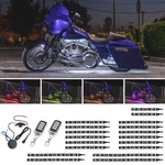 Ledglow 18PC Advanced Million Color Motorcycle Neon Accent Flex Light Kit. Fixed Price $169.99.