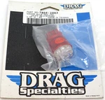 7805-2003 Drag Specialties Red Led Wedge Bulb For Harley-davidson Motorcycles. Fixed Price $13.72.