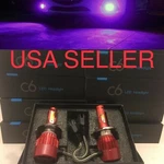 H4 Super Purple Led Headlight Conversion Bulbs Jdm Astar Hid 9003 12000K Kit 12K. Fixed Price $25.99.