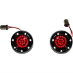 Bullet Ringz Led Turn Signal Lamp Red/red/red Black BTRB-RR-1156-R. Fixed Price $99.00.