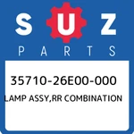 35710-26E00-000 Suzuki Lamp Assy,rr Combination 3571026E00000, New Genuine Oem. Fixed Price $184.93.