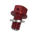 Zeta Performance Magnetic Drain Plug (red) Part# ZE58-1323 New Fstshp. Fixed Price $10.79.