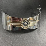 Harley Touring Sportster Dyna Softail Rear Brake Light Visor Gold Star. Fixed Price $35.00.