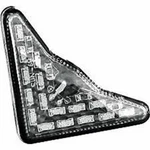 Clear Lightworks Bat Ray Led Marker L122-0051. Fixed Price $33.00.