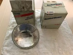 Nob & NIB-2 Wagner Sealed Beam 6-VOLT HEADLIGHTS-7'' ROUND-6006-CAR Restoration. Fixed Price $39.00.
