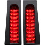 Custom Dynamics 14-19 Flht Probeam Fillerz S/b Led Light Smk/gl/blk. Fixed Price $325.98.