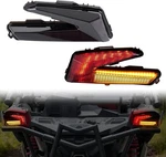 Led Tail Lights Assembly With Yellow Turn Signal Rear Lamps For Can-am Mav. Fixed Price $169.99.