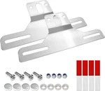 1/2 Pack Stainless Steel Trailer License Plate Bracket Holder Metal Car Tag Fram. Fixed Price $15.97.
